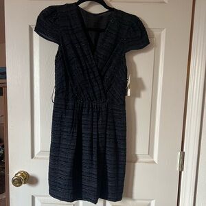 Milly In New York Navy Wrap Dress missing the belt
